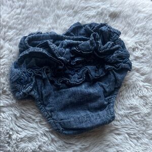 GAP Blue Ruffle Diaper Cover